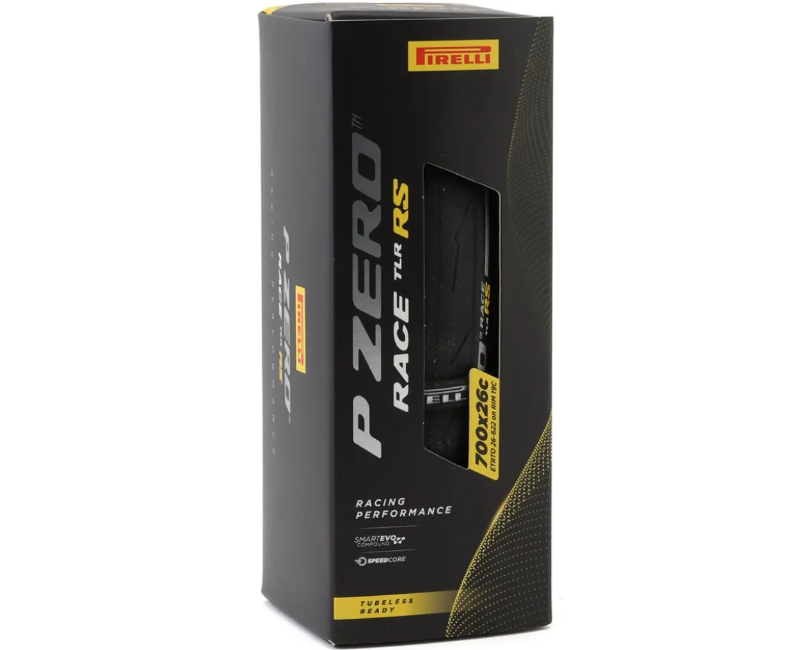 Pirelli P Zero Race TLR RS Road Tire (Black) (700c) (26mm) (Smart EVO/SpeedCORE)