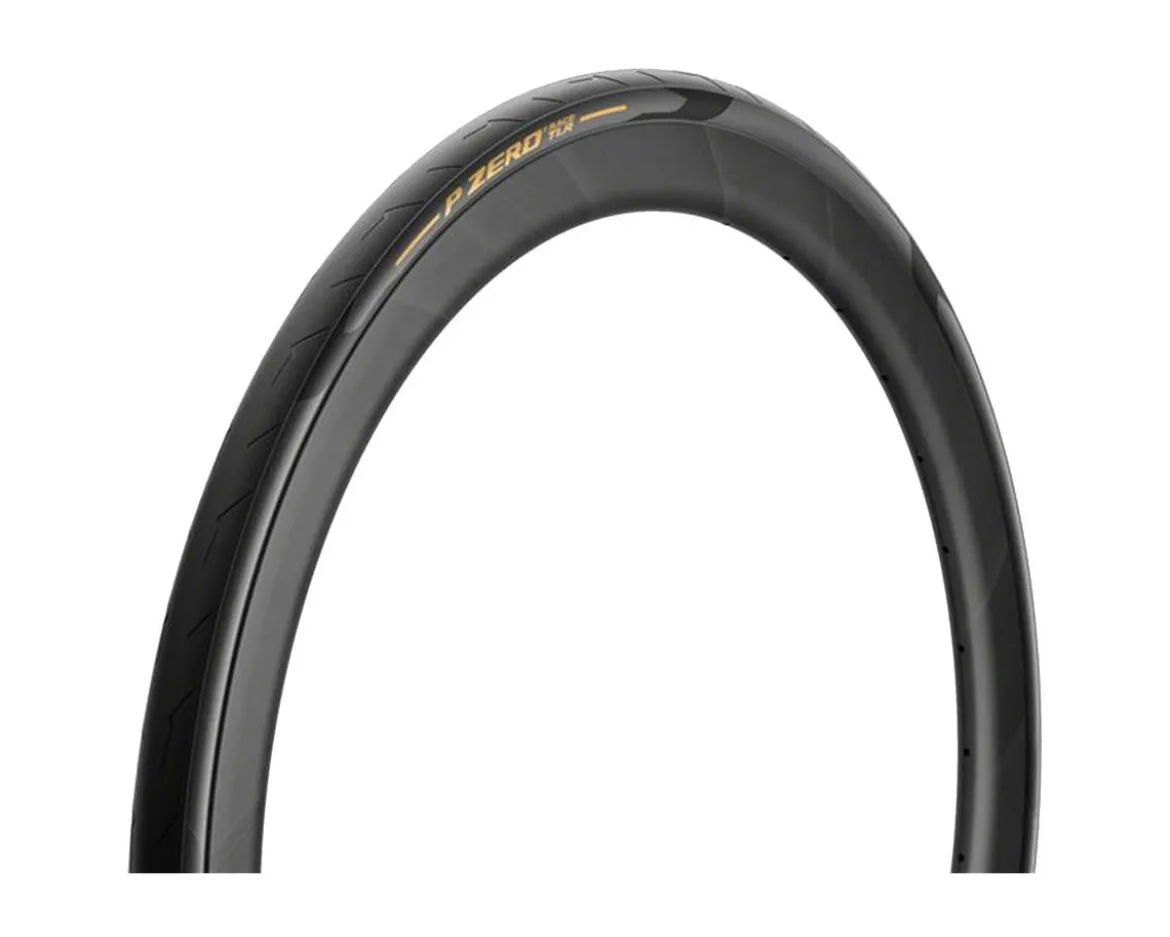 Pirelli P Zero Race TLR Tubeless Road Tire (Black/Gold) (700c) (28mm) (SmartEVO/SpeedCore)