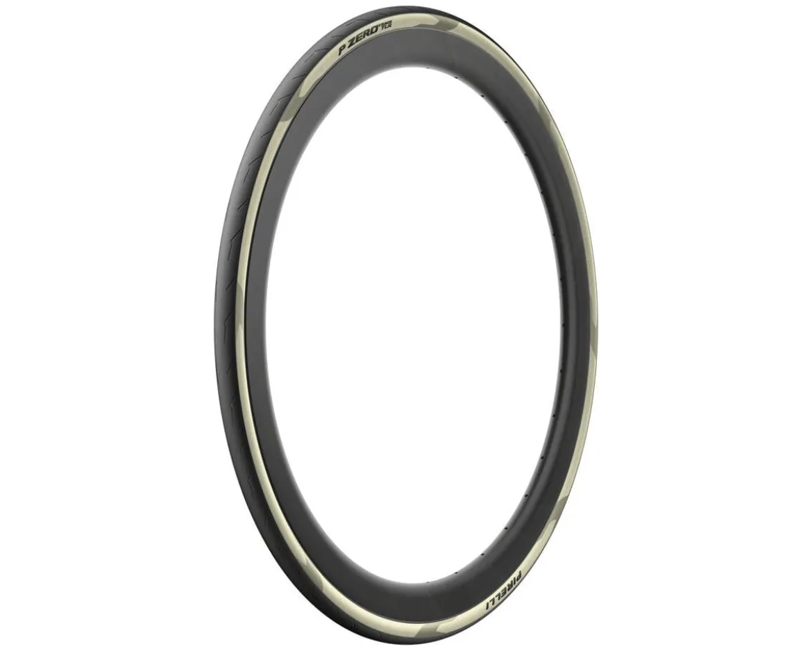 Pirelli P Zero Race TLR Tubeless Road Tire (Black/Retro Tan Wall) (700c) (700c) (28mm) (SmartEVO/Speedcore)