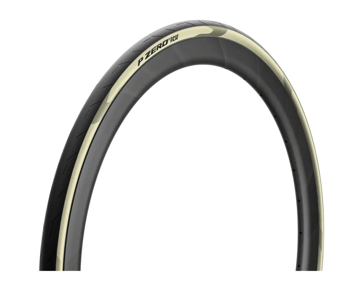Pirelli P Zero Race TLR Tubeless Road Tire (Black/Retro Tan Wall) (700c) (700c) (28mm) (SmartEVO/Speedcore)