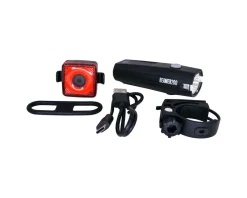Planet Bike Beamer200/BlinkySquared Headlight/Tail Light Set