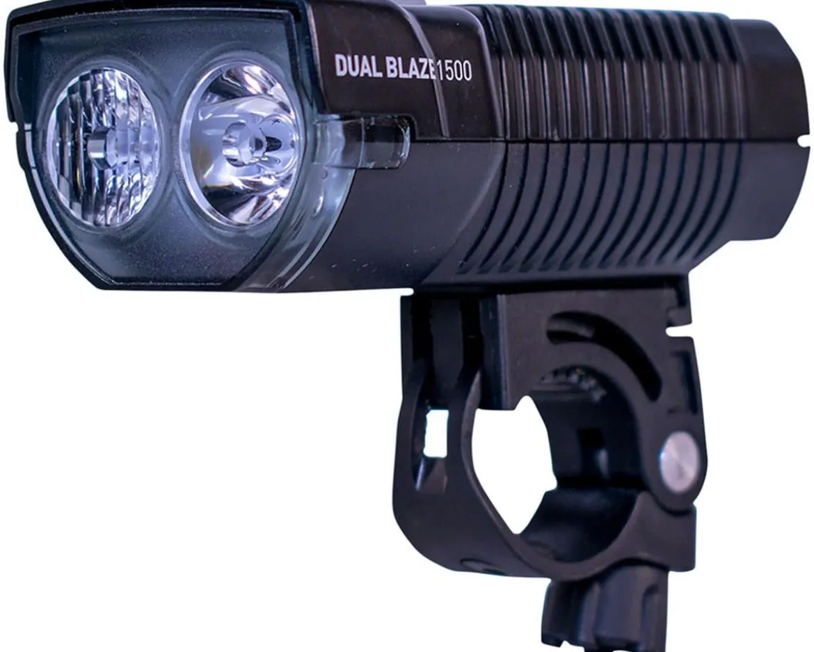 Planet Bike Dual Blaze 1500 Headlight (Black)