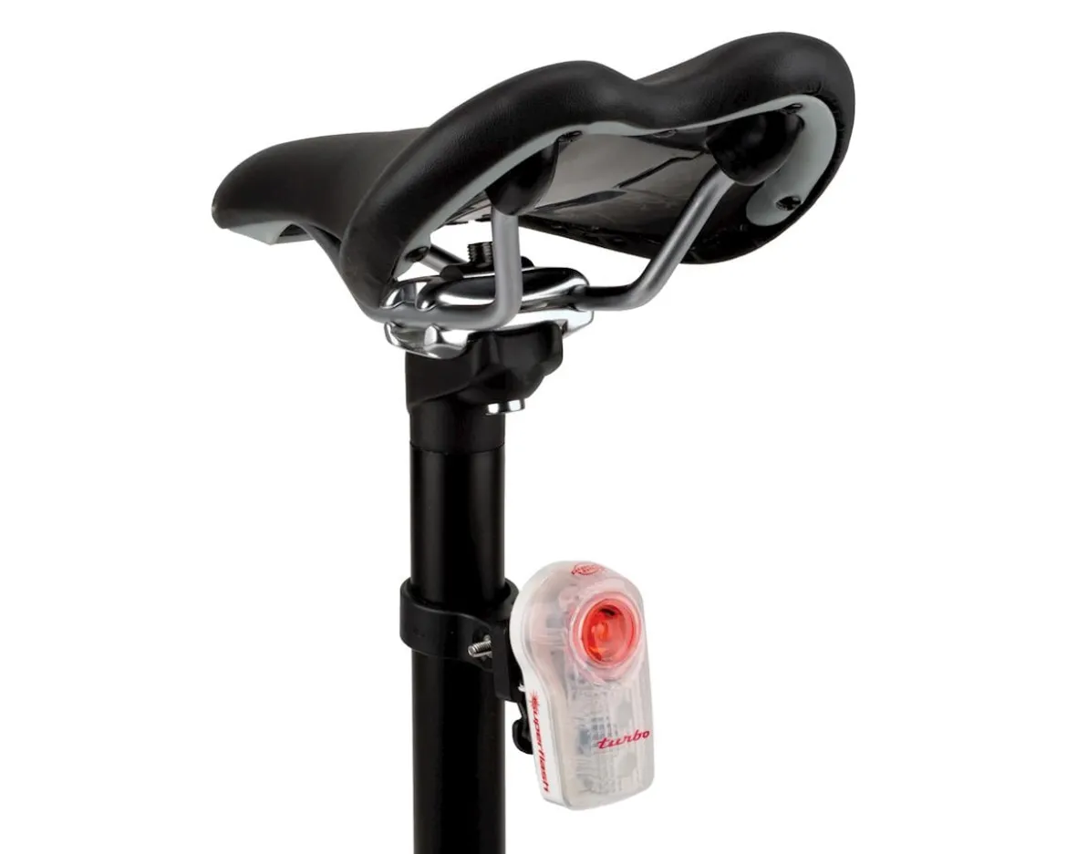 Planet Bike LED Superflash Turbo Tail Light (Red/Clear/White)