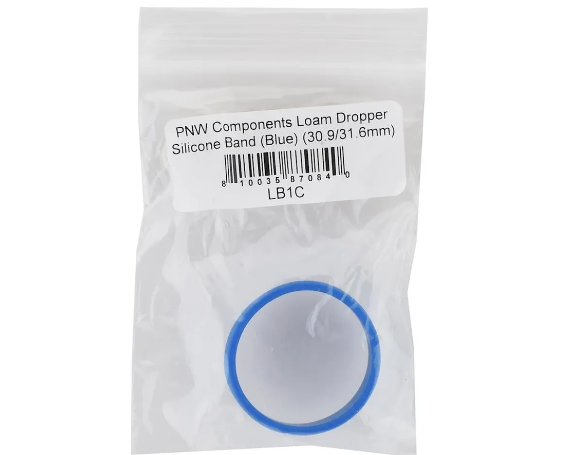 PNW Components Loam Dropper Silicone Band (Blue) (30.9/31.6mm)