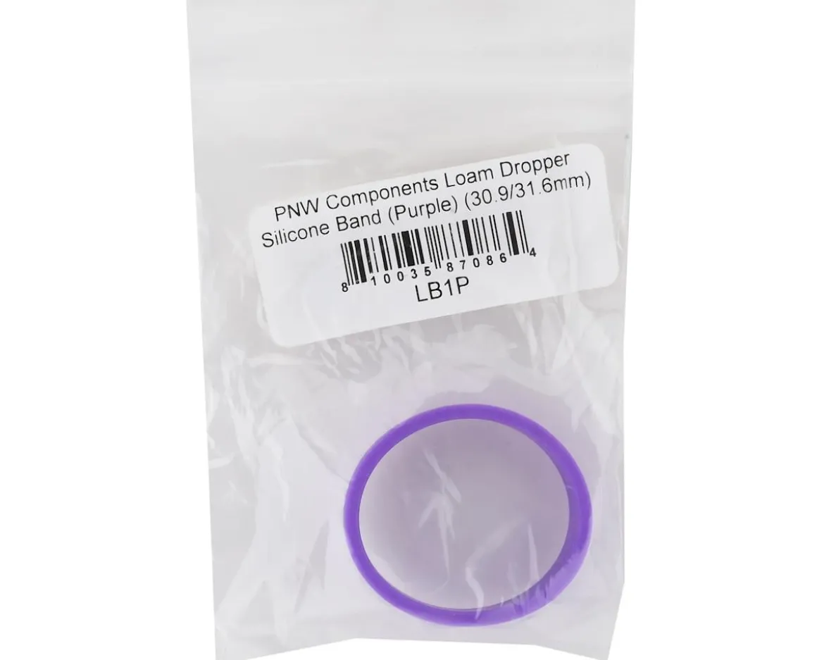 PNW Components Loam Dropper Silicone Band (Purple) (30.9/31.6mm)