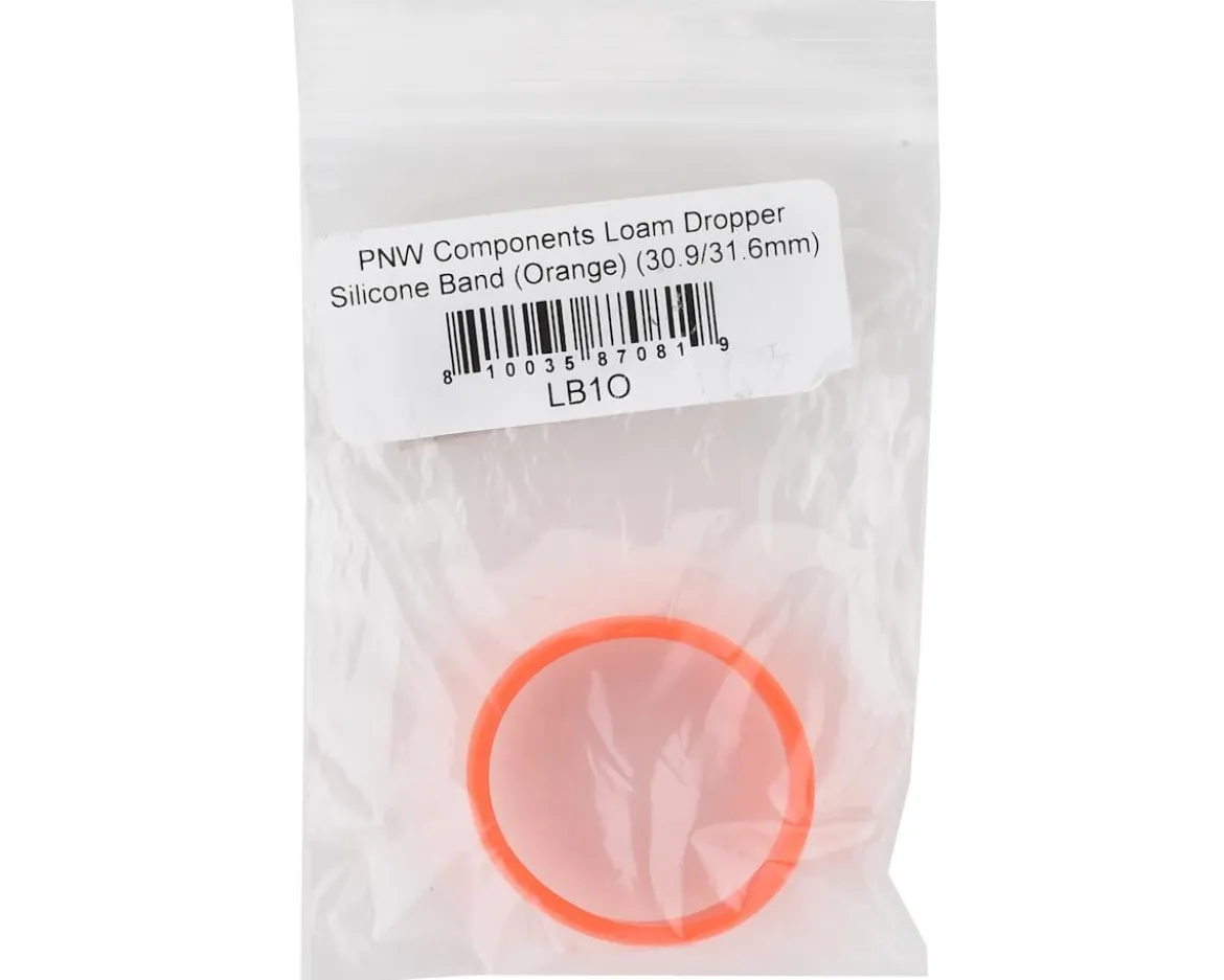 PNW Components Loam Dropper Silicone Band (Orange) (30.9/31.6mm)