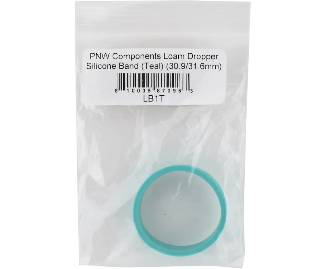 PNW Components Loam Dropper Silicone Band (Teal) (30.9/31.6mm)