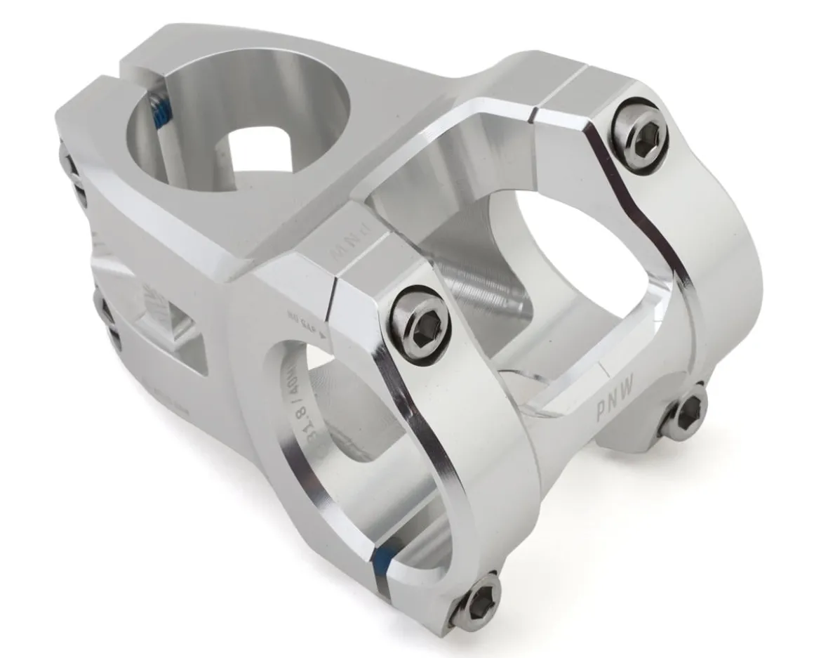 PNW Components The Loam Stem (Lightning Silver) (40mm) (31.8mm Clamp) (0°)