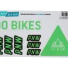 PNW Components X Ground Keeper Custom Handlebar Decal Kit (Moto Green) (For Loam and Range Gen 4)