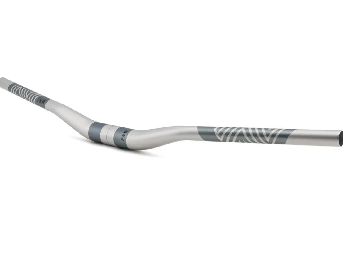 PNW Components Gen 4 Range Handlebar (LTD Silver) (35.0mm Clamp) (25mm Rise) (800mm) (5/10° Sweep)