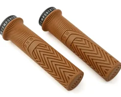 PNW Components Loam Mountain Lock-On Grips (Peanut Butter) (Regular)