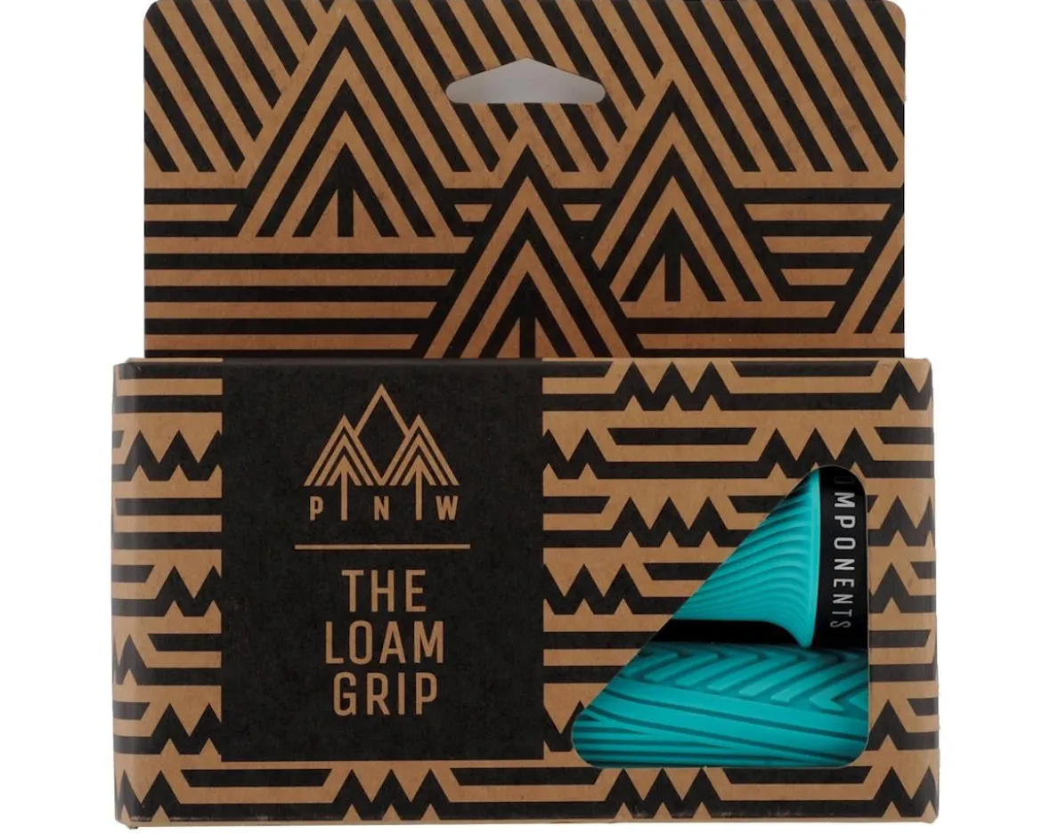PNW Components Loam Mountain Lock-On Grips (Seafoam Teal) (Regular)