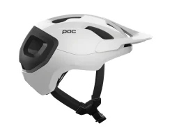 POC Axion Race MIPS Helmet (White/Matte Black) (L)