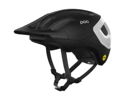 POC Axion Race MIPS Helmet (Black/White) (XS)