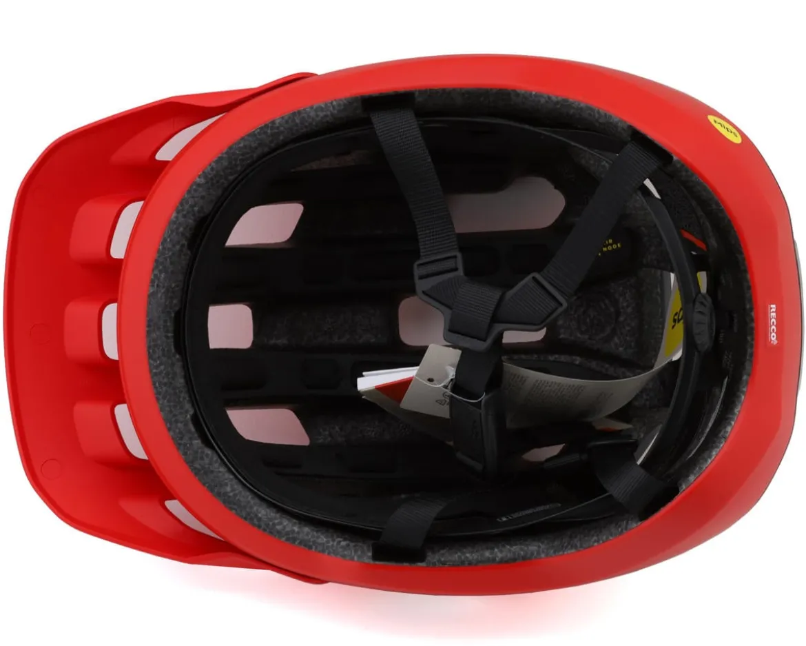 POC Cularis MIPS Helmet (Prismane Red Matte/Uranium Black Matte) (M)