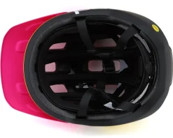 POC Cularis Pure MIPS Helmet (Matte Rhos Red/Citrine Yellow) (S)