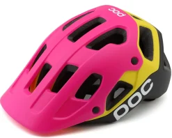 POC Cularis Pure MIPS Helmet (Matte Rhos Red/Citrine Yellow) (S)