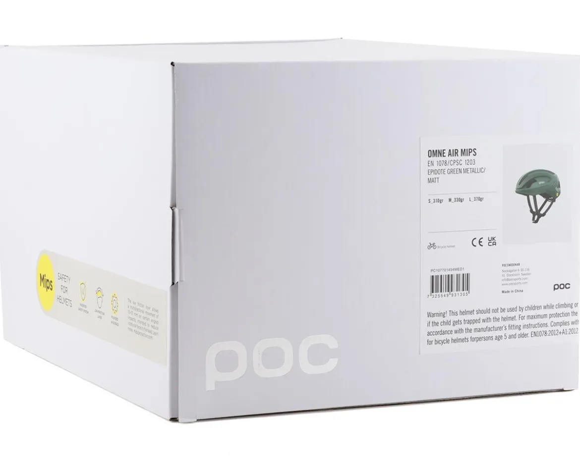 POC Omne Air MIPS Helmet (Epidote Green Metallic/Matt) (S)