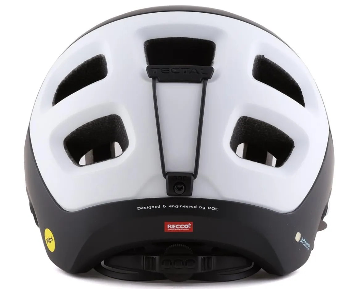 POC Tectal Race MIPS Helmet (Uranium Black/Hydrogen White Matte) (M)