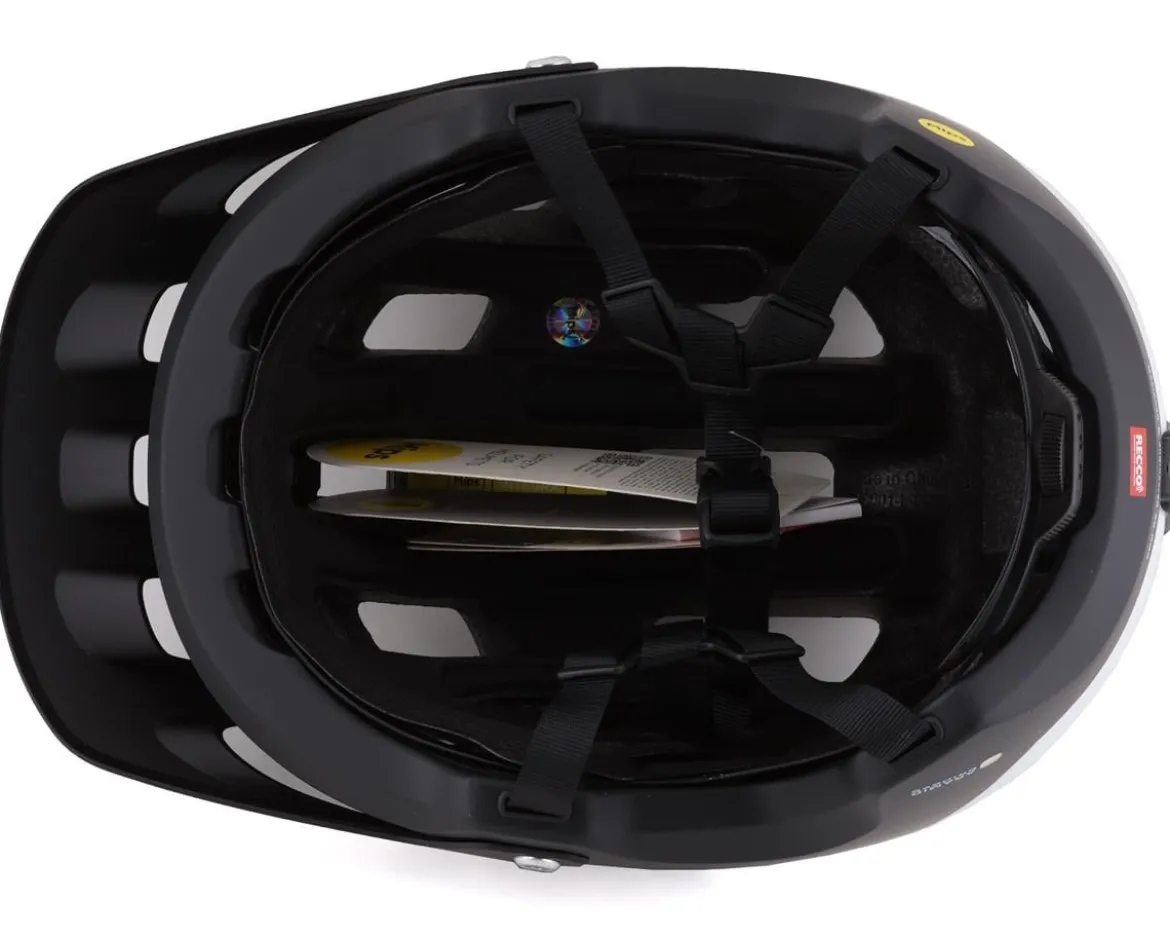 POC Tectal Race MIPS Helmet (Uranium Black/Hydrogen White Matte) (M)
