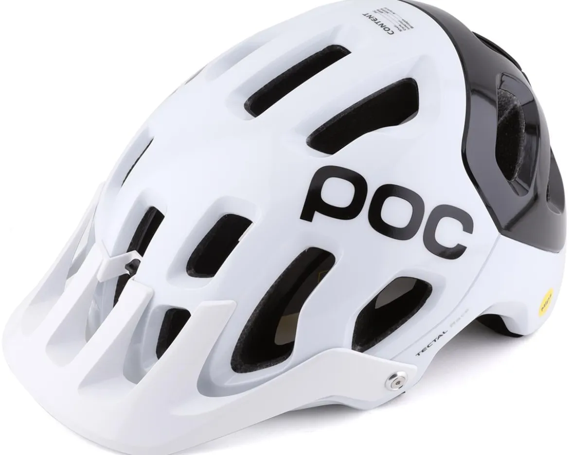 POC Tectal Race MIPS Helmet (Hydrogen White/Uranium Black) (M)
