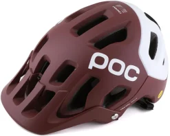 POC Tectal Race MIPS Helmet (Garnet Red/Hydrogen White Matte) (M)
