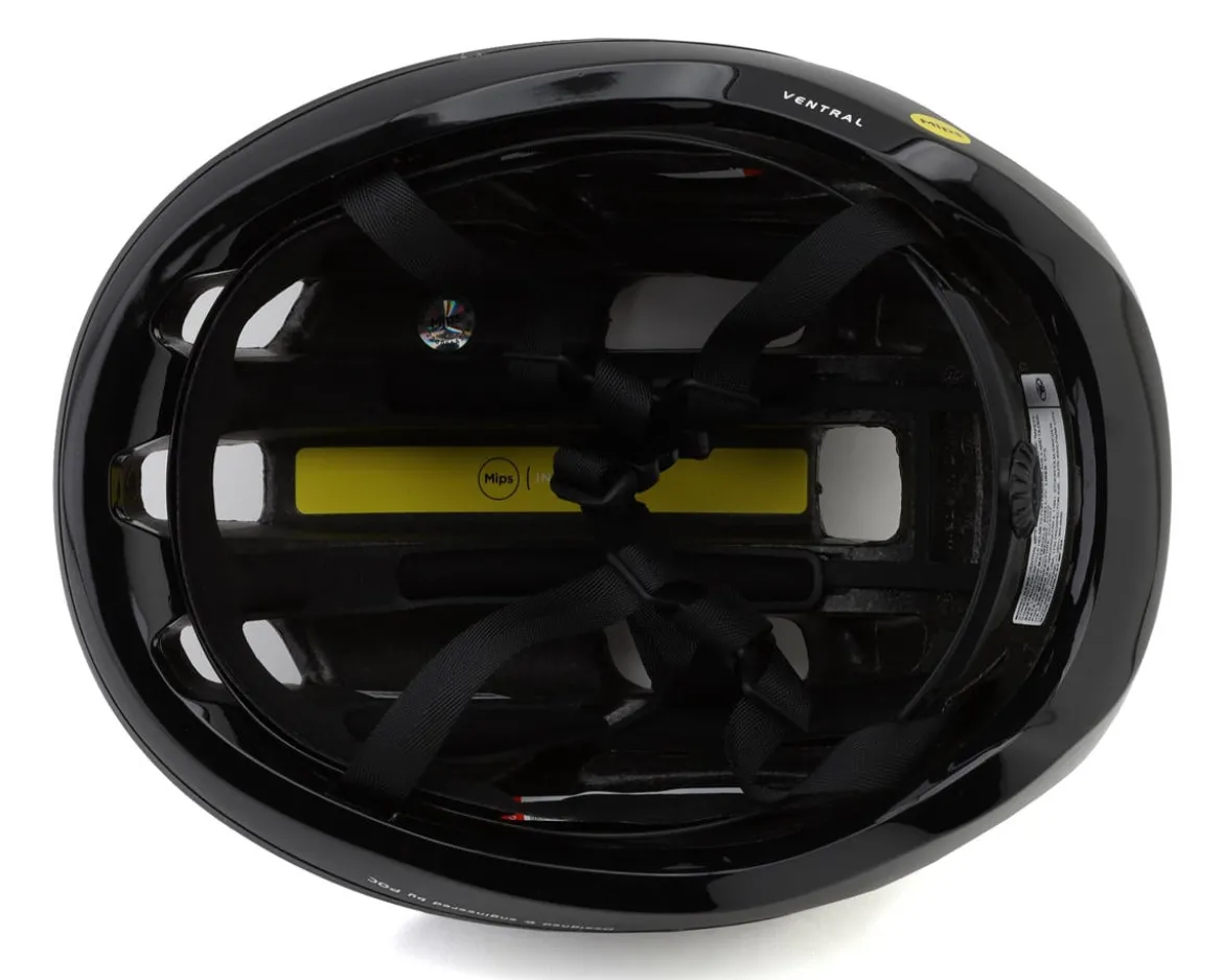POC Ventral MIPS Helmet (Gloss Uranium Black) (M)