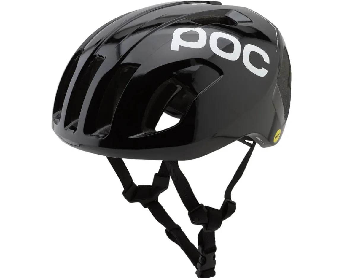 POC Ventral MIPS Helmet (Gloss Uranium Black) (M)