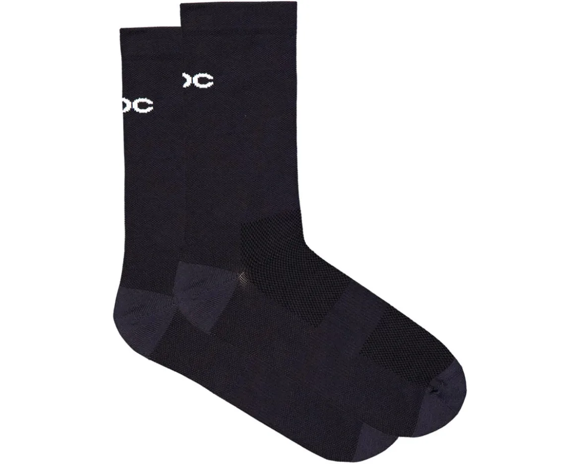 POC Cadence Road Long Socks (Uranium Black) (S)