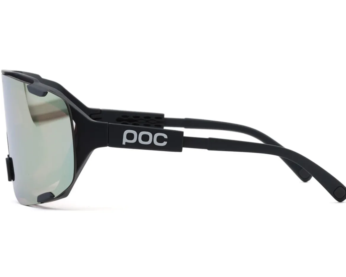 POC Devour Mid Sunglasses (Apatite Navy) (Clarity Road/Partly Sunny Gold)