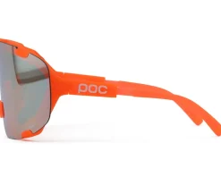POC Devour Sunglasses (Fluorescent Orange) (Partly Sunny Gold/Clear) (Clarity Road)