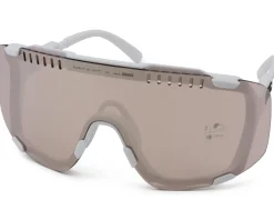 POC Devour Sunglasses (Hydrogen White) (Partly Sunny Silver/Clear) (Clarity Trail)