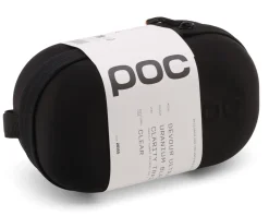 POC Devour Ultra Sunglasses (Uranium Black) (Partly Sunny Silver/Clear) (Clarity Trail)