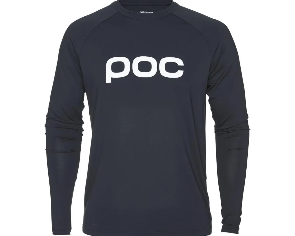 POC Men's Reform Enduro Long Sleeve Jersey (Uranium Black) (L)