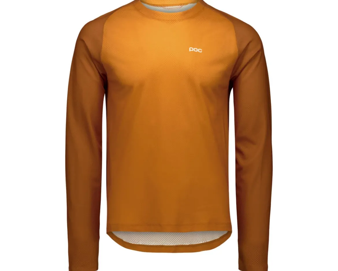 POC Motion Air Long Sleeve Jersey (Bauxite Brown) (S)