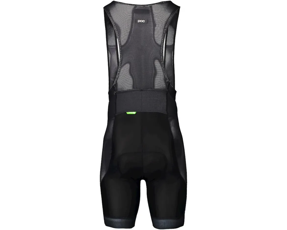 POC MTB Air Layer Bib Shorts (Uranium Black) (S)