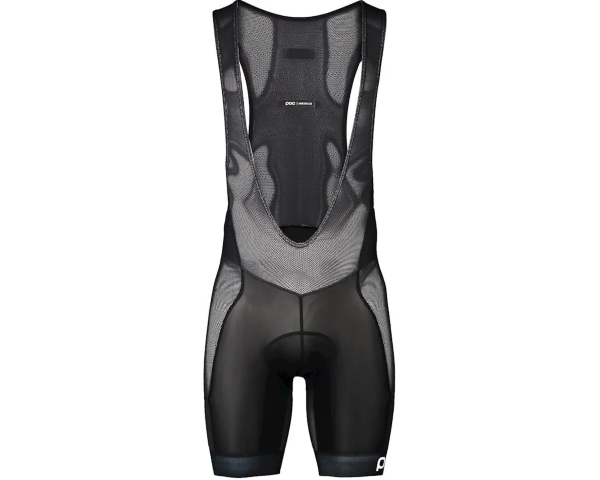 POC MTB Air Layer Bib Shorts (Uranium Black) (S)