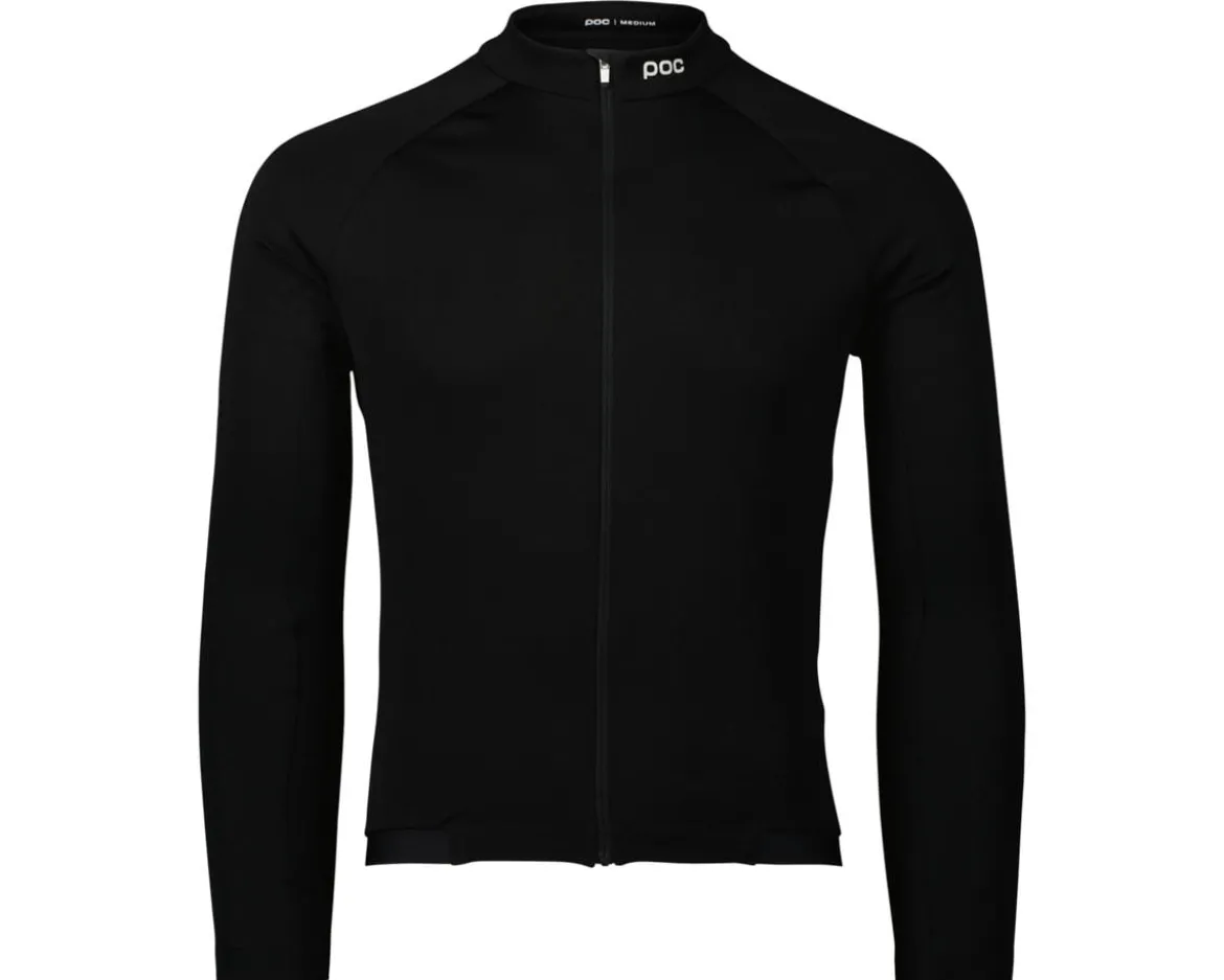POC Thermal Lite Long Sleeve Jersey (Uranium Black) (S)