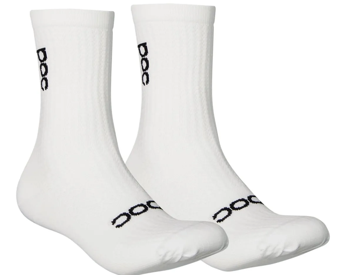 POC Y's Essential Youth Road Socks (Hydrogen White) (Youth S)