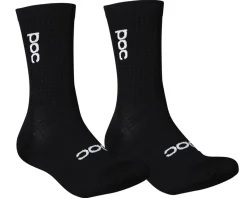 POC Y's Essential Youth Road Socks (Uranium Black) (Youth M)