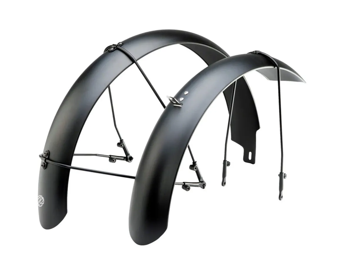 Portland Design Works E-Bike Fender Set (Black) (Fits up to 20 x 2.6")