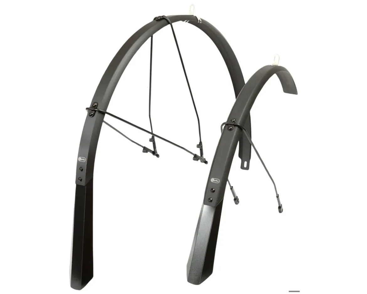 Portland Design Works Full Metal Fender Set (Black) (700c) (45mm)