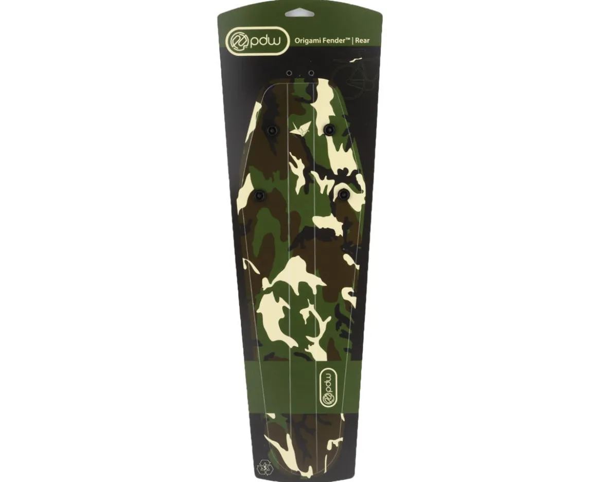 Portland Design Works Origami Fender (Camo) (Rear)