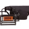 Portland Design Works Takeout Basket (Black) (w/ Roll-Top Bag)