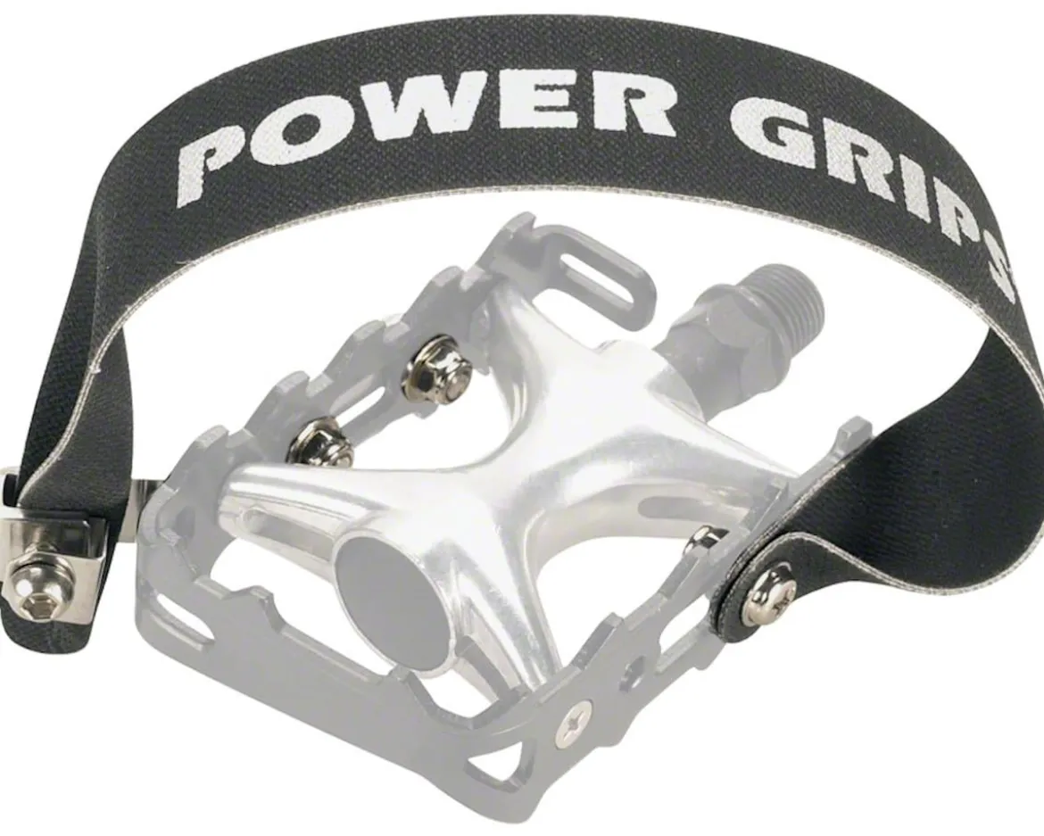 Power Grips MTB Pedal Straps (Black)