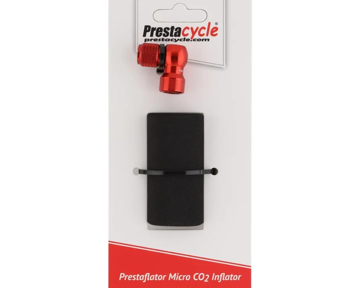 Prestacycle Micro CO2 Inflation Head (Red)