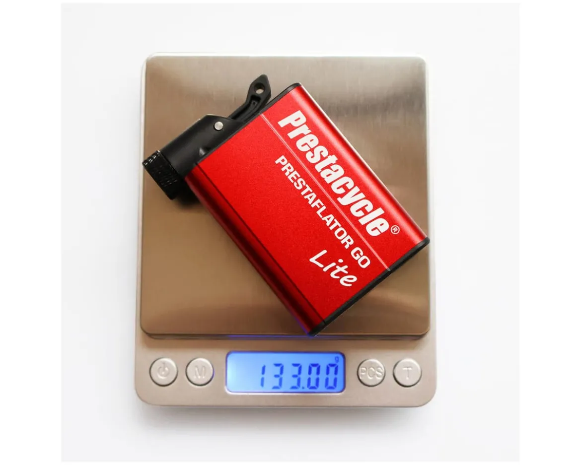 Prestacycle Prestaflator GO Lite Tire Inflator (Red)