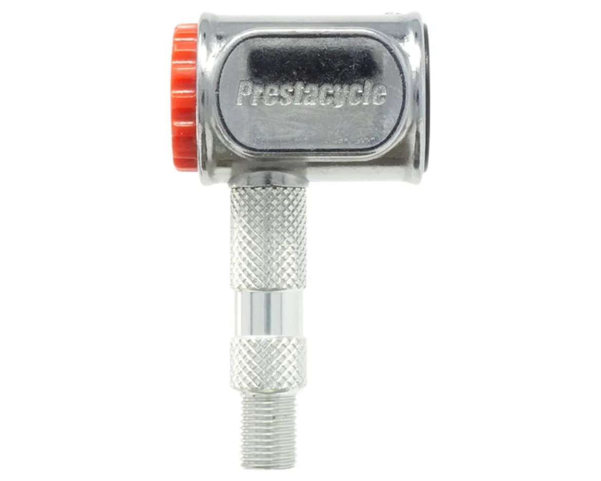 Prestacycle Pro Presta Head (Silver) (Also Works w/Clik)