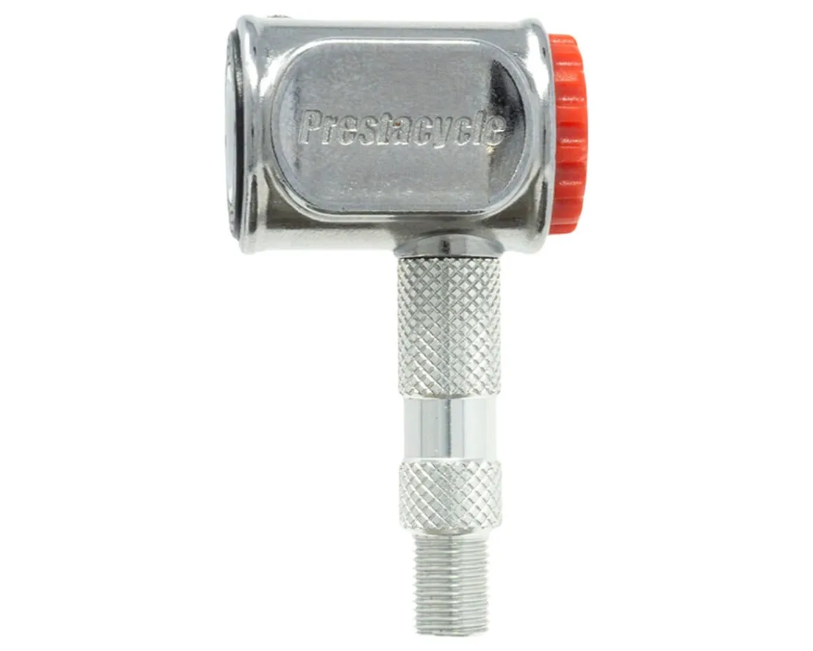 Prestacycle Pro Presta Head (Silver) (Also Works w/Clik)