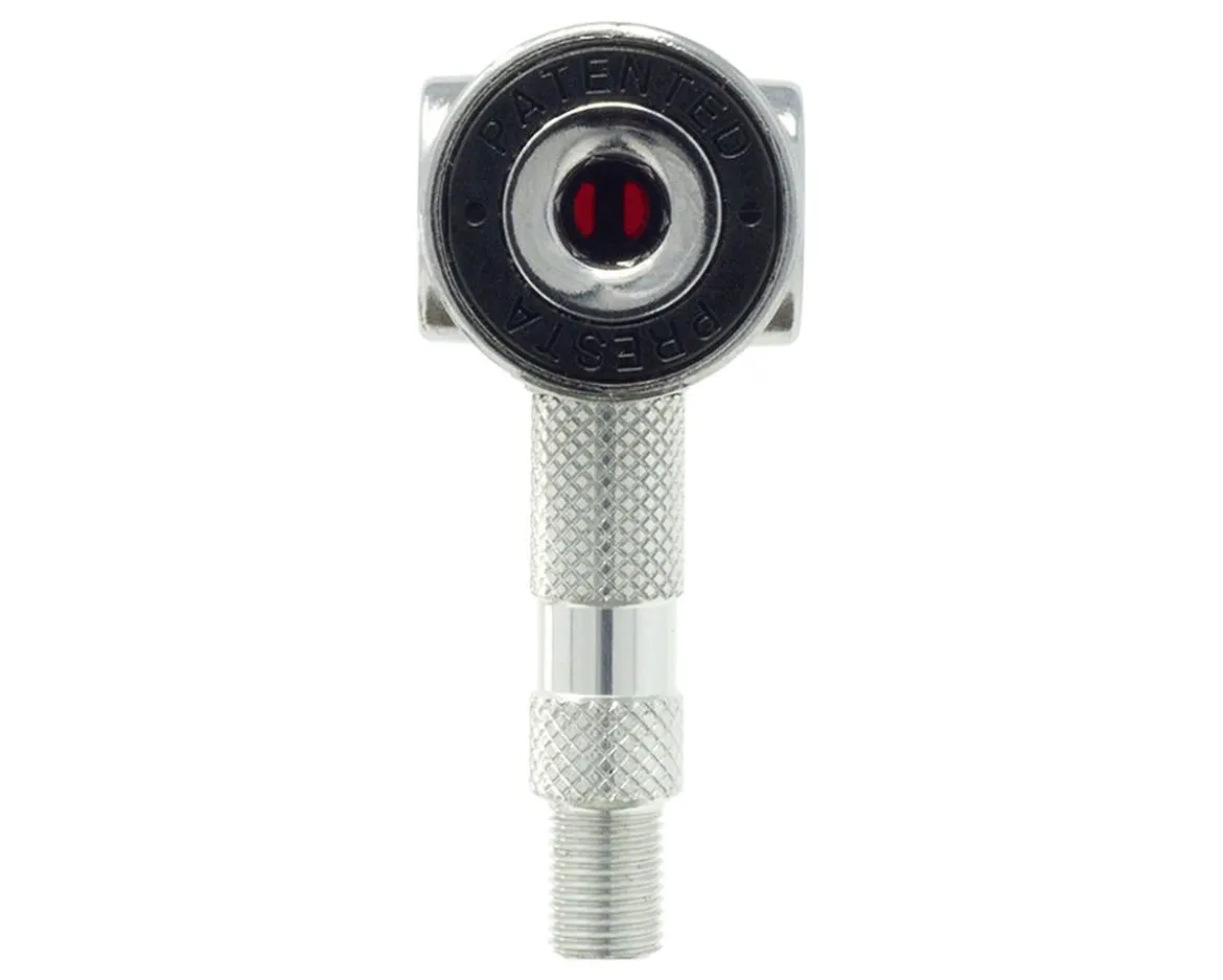 Prestacycle Pro Presta Head (Silver) (Also Works w/Clik)